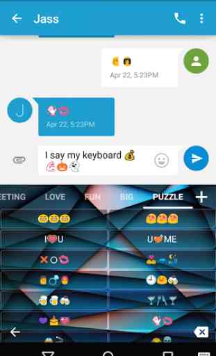 Super Square Emoji Keyboard 4