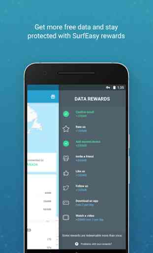 SurfEasy Secure Android VPN 4