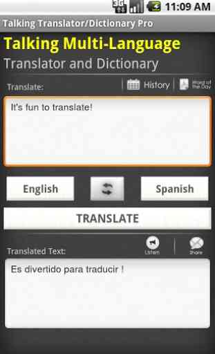 Talking Translator Pro 3