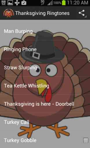 Thanksgiving Ringtones Sounds 4