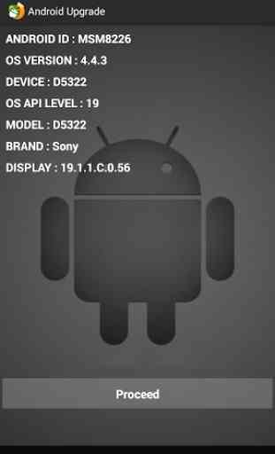 Upgrade for Android 3