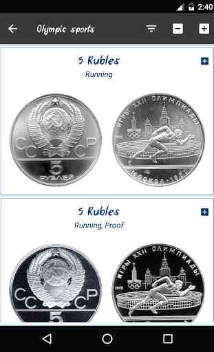 USSR coins of precious metals 3