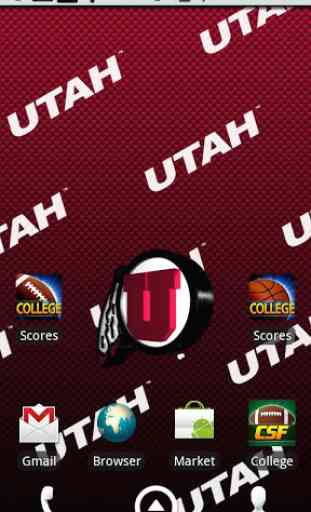 Utah Utes Live Wallpaper HD 1