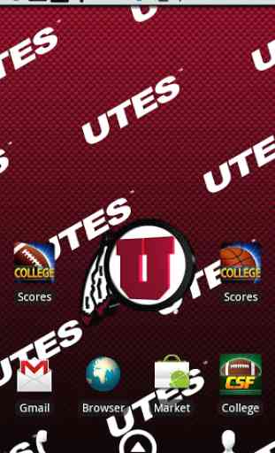 Utah Utes Live Wallpaper HD 2