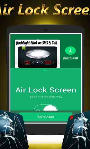 Wave Air Lock Screen / Unlock 3