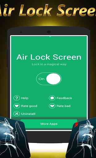 Wave Air Lock Screen / Unlock 4
