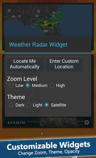 Weather Radar Widget 4