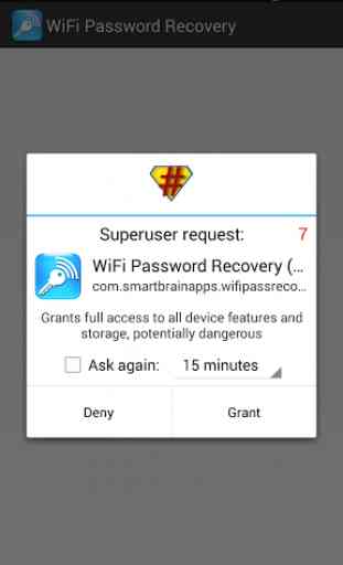 Wifi Password Recovery (ROOT) 4