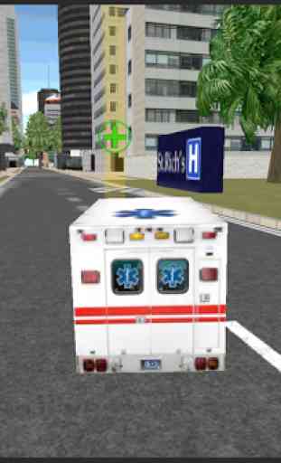 Ambulance Driving Simulation 3