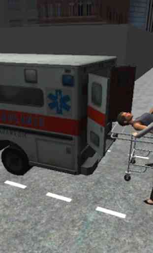 Ambulance Parking 3D Extended 1