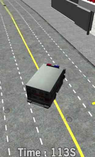 Ambulance Parking 3D Extended 2