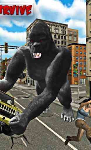 Angry Gorilla City Attack 1