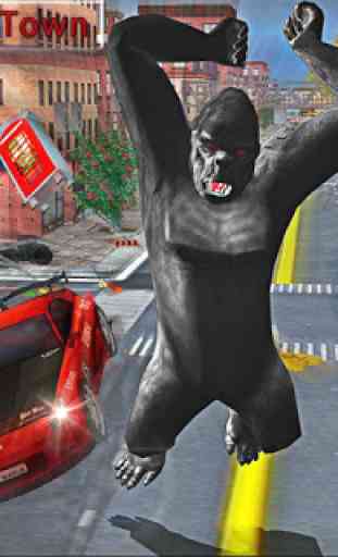 Angry Gorilla City Attack 3