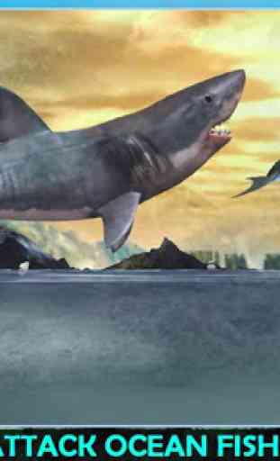 Angry Sea White Shark Revenge 4