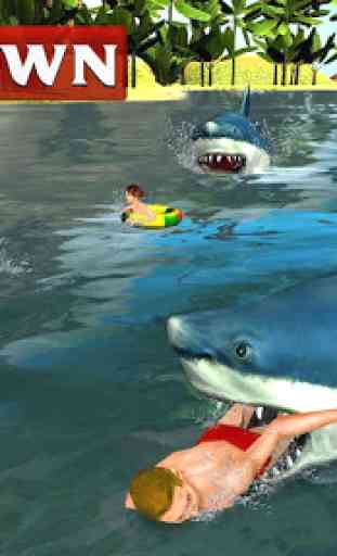 Angry White Shark Revenge 3D 1