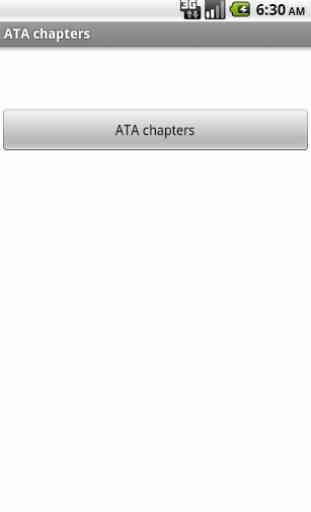 ATA  Chapters 1