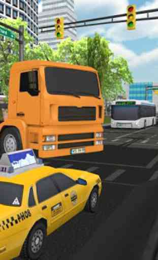 Big Rig Truck City Car Trailer 1