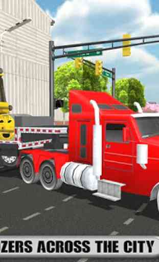 Big Rig Truck City Car Trailer 2