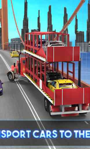Car Transporter Trailer Truck 2