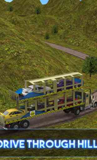 Car Transporter Trailer Truck 3