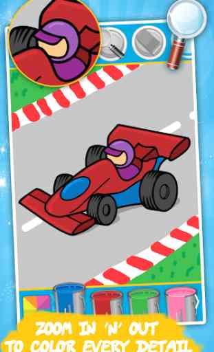 Cars coloring book for kids 1