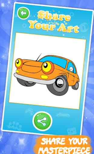 Cars coloring book for kids 4