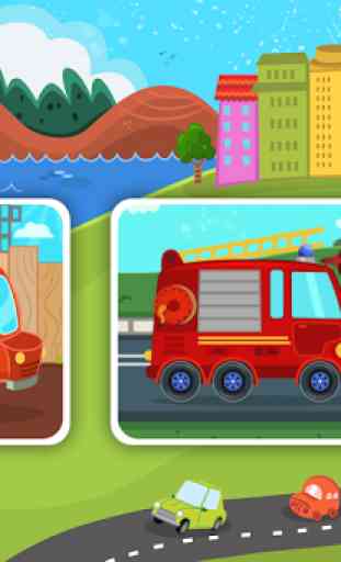 Cars & Trucks Puzzle for Kids 4