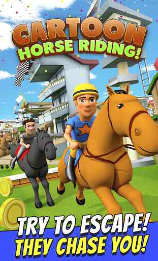 Cartoon Horse Riding Game 1