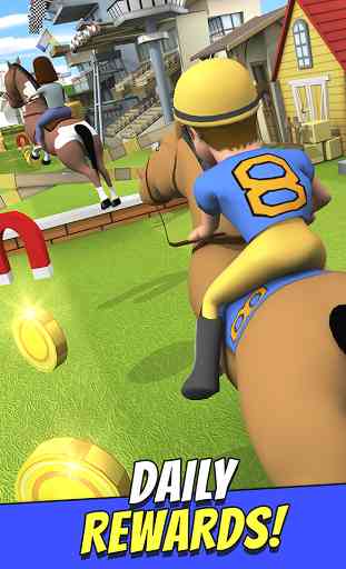 Cartoon Horse Riding Game 2