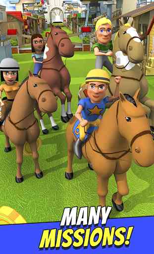 Cartoon Horse Riding Game 3