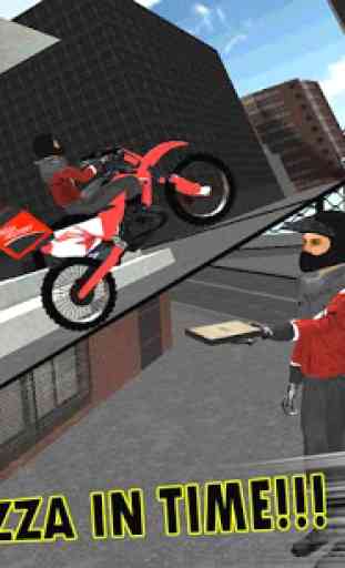 City Pizza Delivery Guy 3D 4