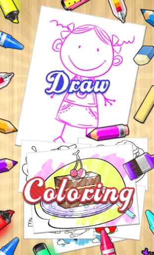 Color Draw & Coloring Books 1