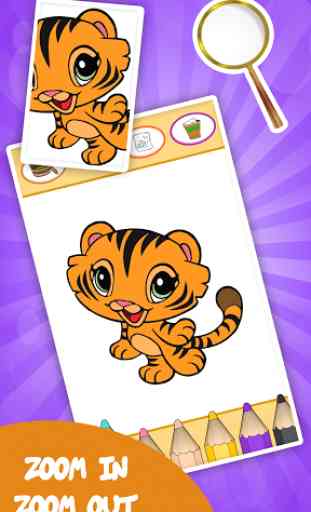 Coloring games for kids animal 1