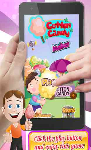Cotton candy maker – kids game 1
