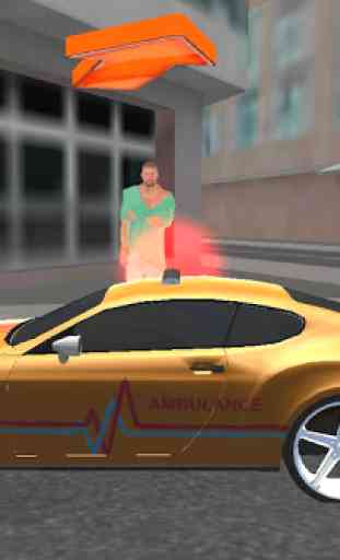 Crazy Driver Ambulance Duty 3D 3