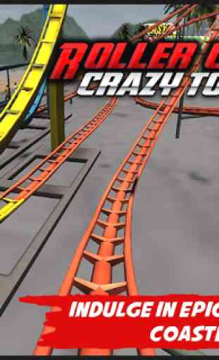 Crazy Roller Coaster VR Tour 2