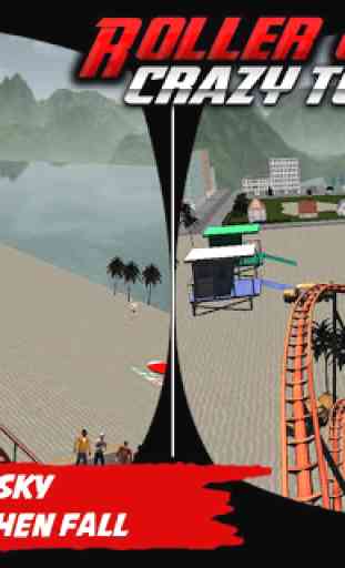 Crazy Roller Coaster VR Tour 3