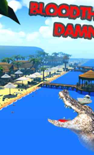 Crocodile attack Simulator 3D 2