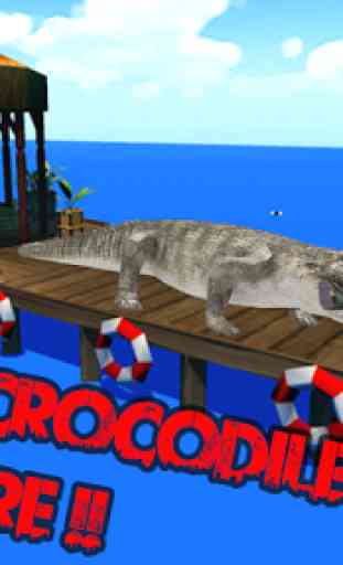 Crocodile attack Simulator 3D 3