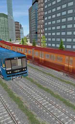 Driving Metro Train Sim 3D 3