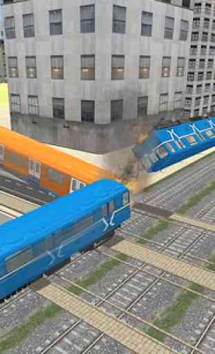 Driving Metro Train Sim 3D 4
