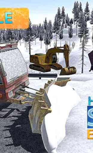 Excavator Snow Loader Truck 1