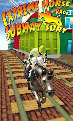Extreme Horse Race Subway Surf 1