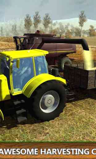 Farm Harvesting Cargo Tractor 1