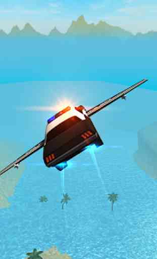 Flying Car Free: Police Chase 3