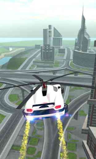 Flying Car Rescue Flight Sim 3