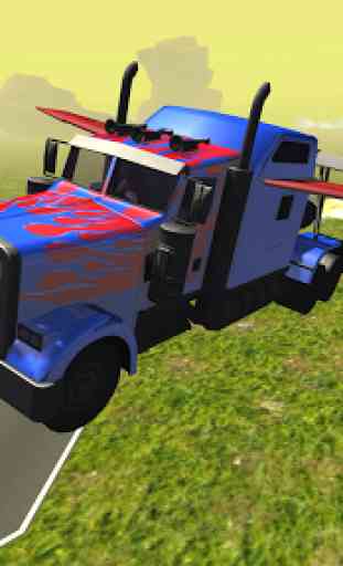 Flying Car : Transformer Truck 4