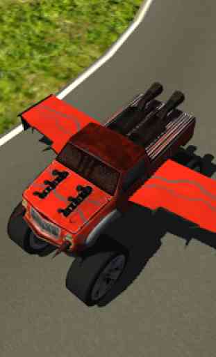 Flying Monster Truck Simulator 4