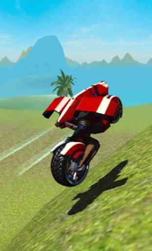 Flying Motorcycle Simulator 3