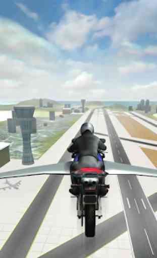 Flying Police Bike Simulator 2